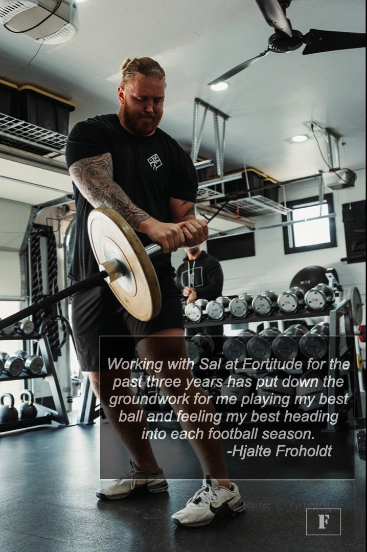 NFL Strength Coach Sal Alosi personal training athletes at Gym HQ in Chandler Arizona