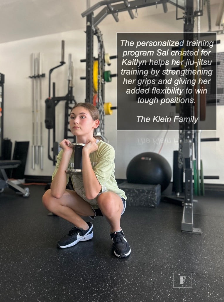 Former New York Jets Strength Coach Sal Alosi personal training athletes at Gym HQ in Chandler Arizona