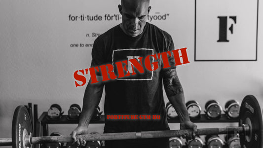 12 Week Training Program - Strength - Fortitude Gym