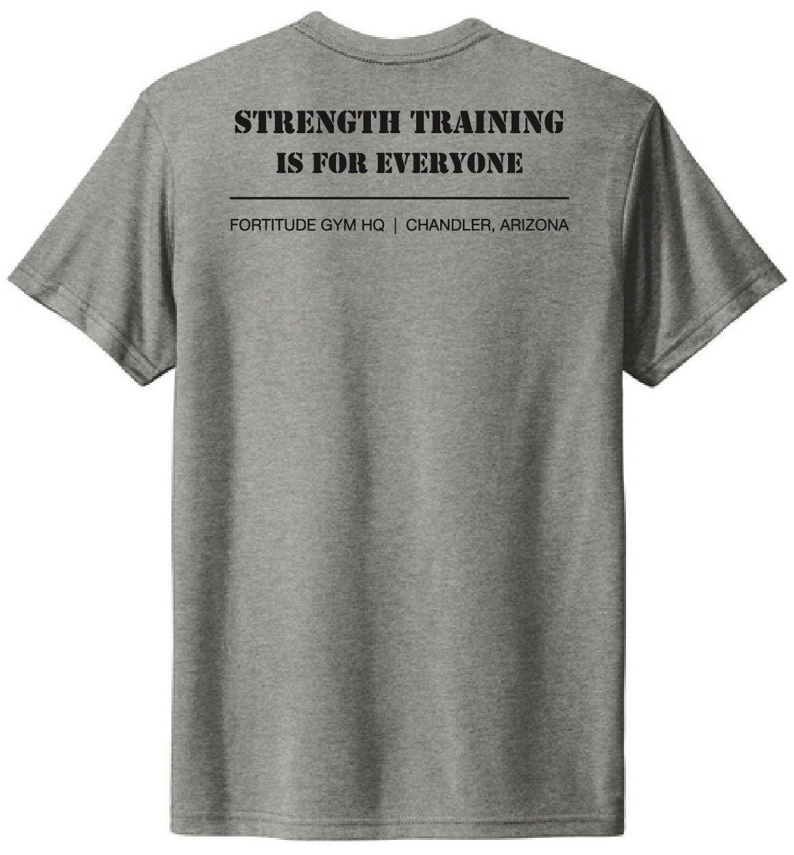 Fortitude Gym Barbell T-Shirt