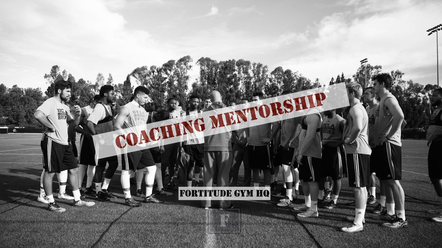 Coaching Mentorship - Fortitude Gym